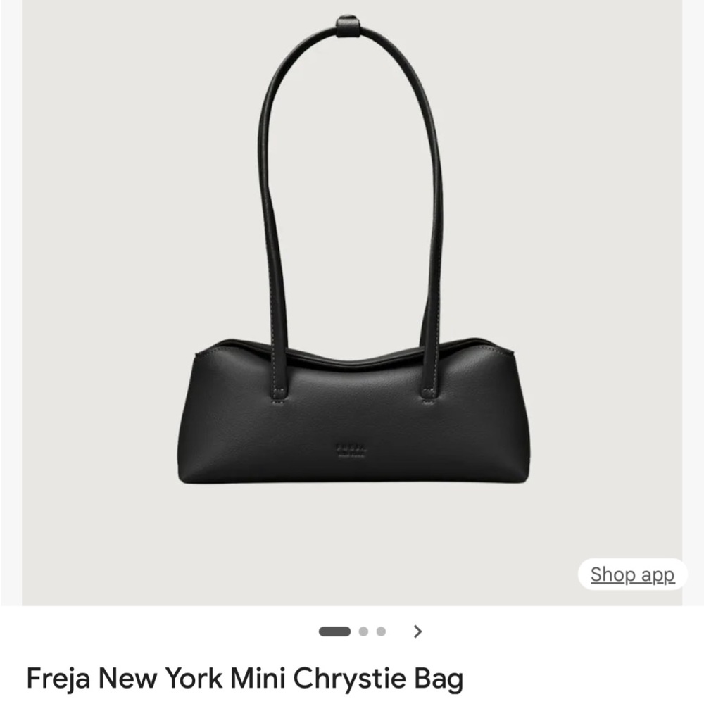 Freja New York Mini Chrystie Bag - Black